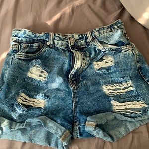 Jean shorts